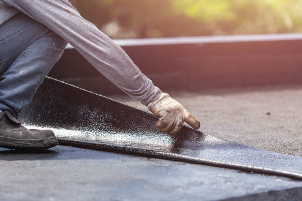 Professional Crawl Space Encapsulation technician working in Lawrenceburg, KY